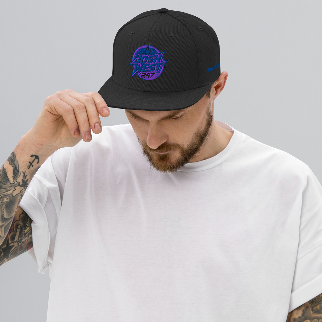 The JoshWest247 Snapback – NIGHTWAVE Origin Edition