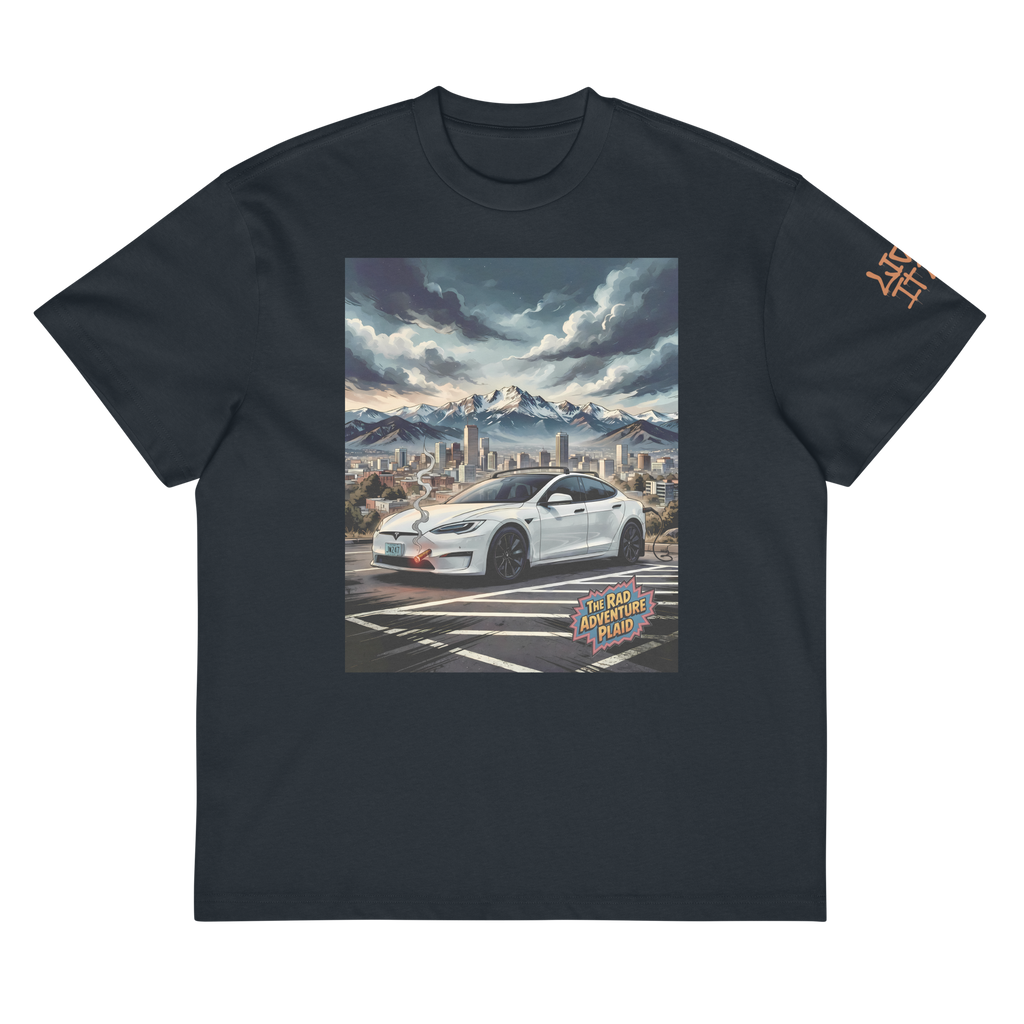 Rad Adventure Plaid Box Tee - "The Colorado Cigar"