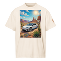 The Rad Adventure Plaid Box Tee - "Route 66 Desert Crossing"