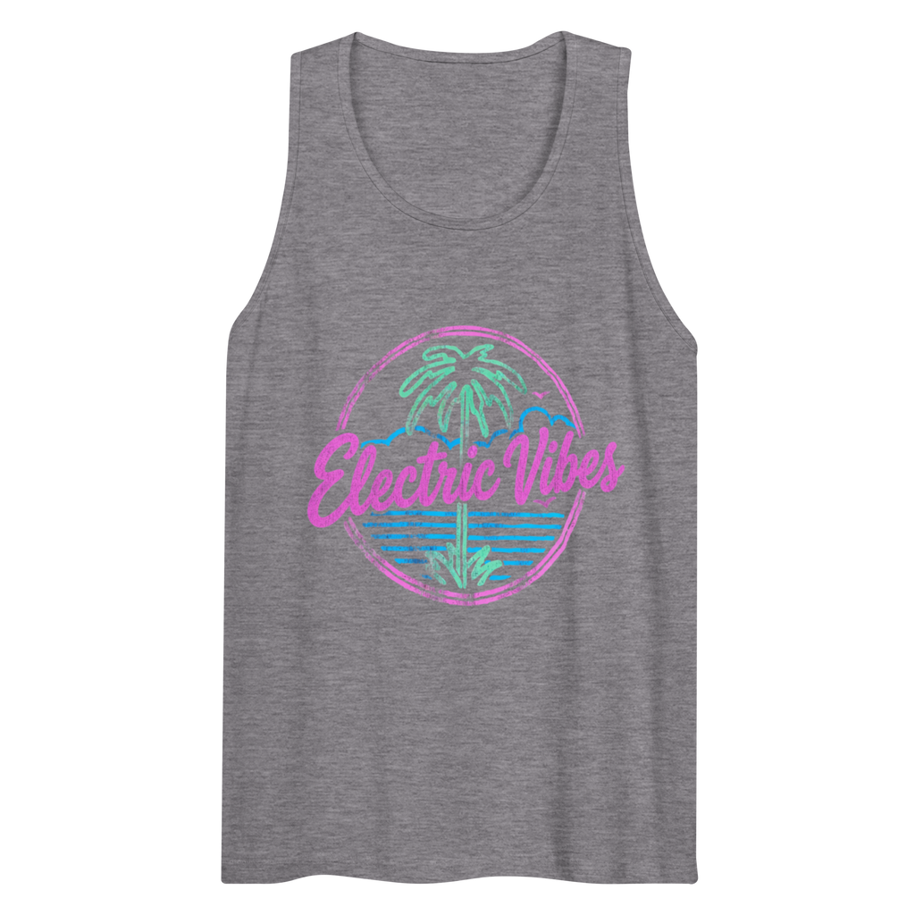 Electric Vibes - Men’s Premium Retro Tank