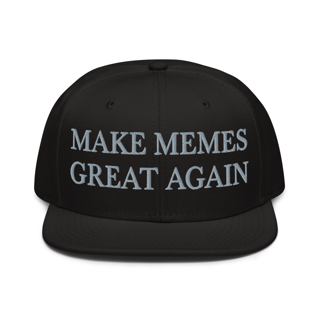 Make Memes Great Again - Premium Snapback Hat