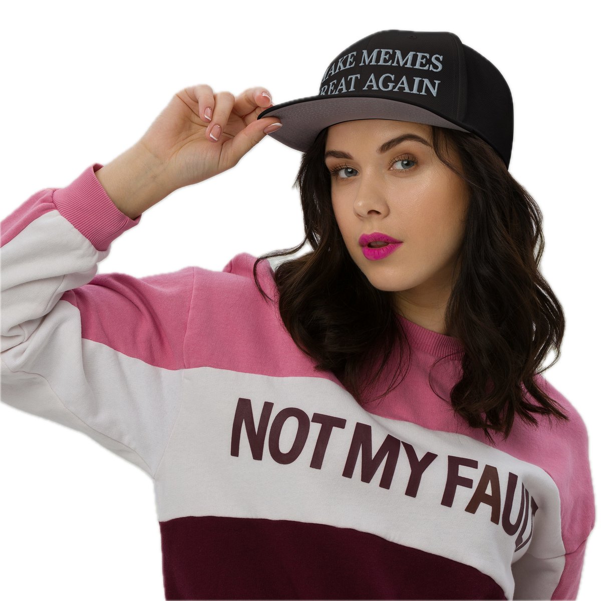 Make Memes Great Again - Premium Snapback Hat