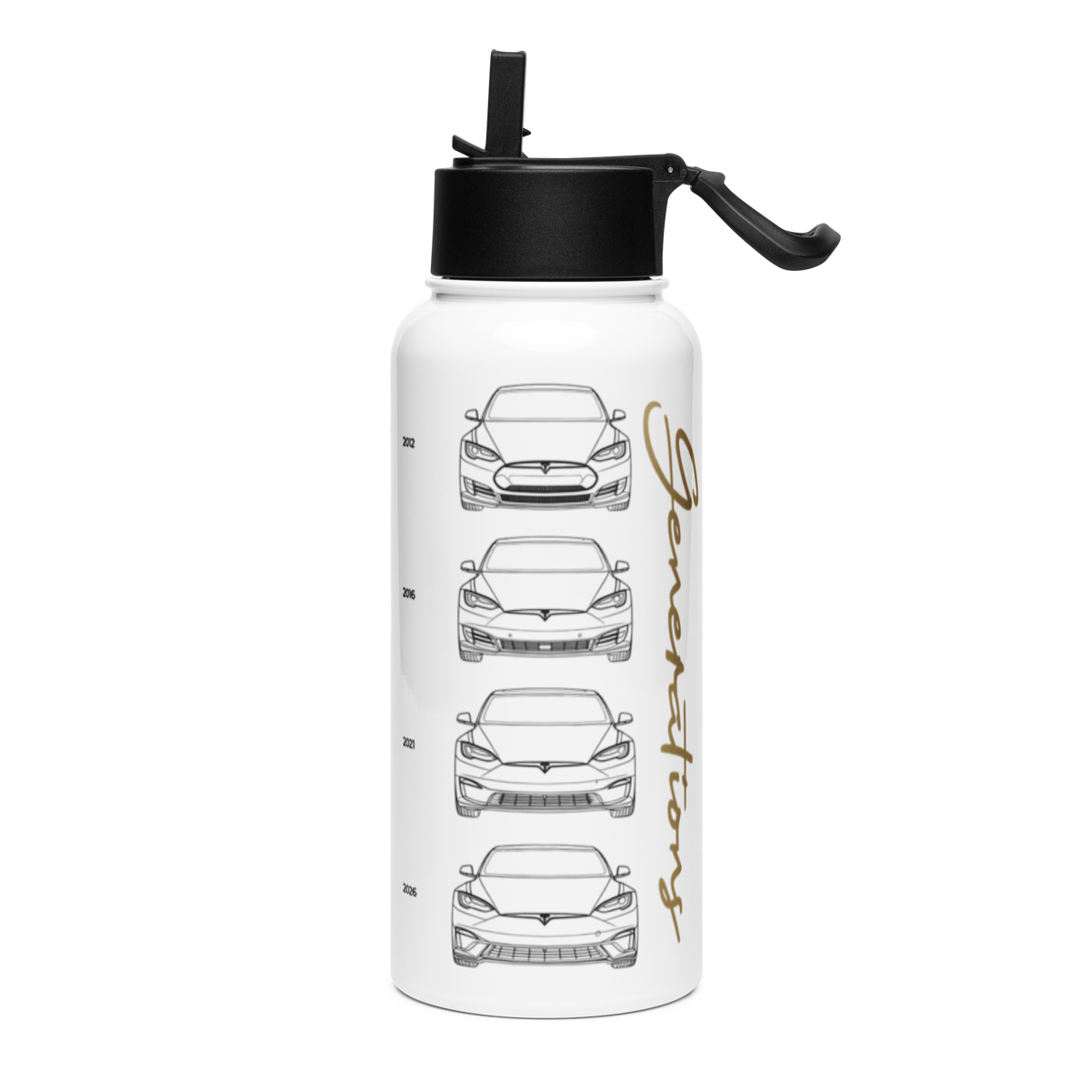 Generations of Design Signature - Stainless Steel Water Bottle