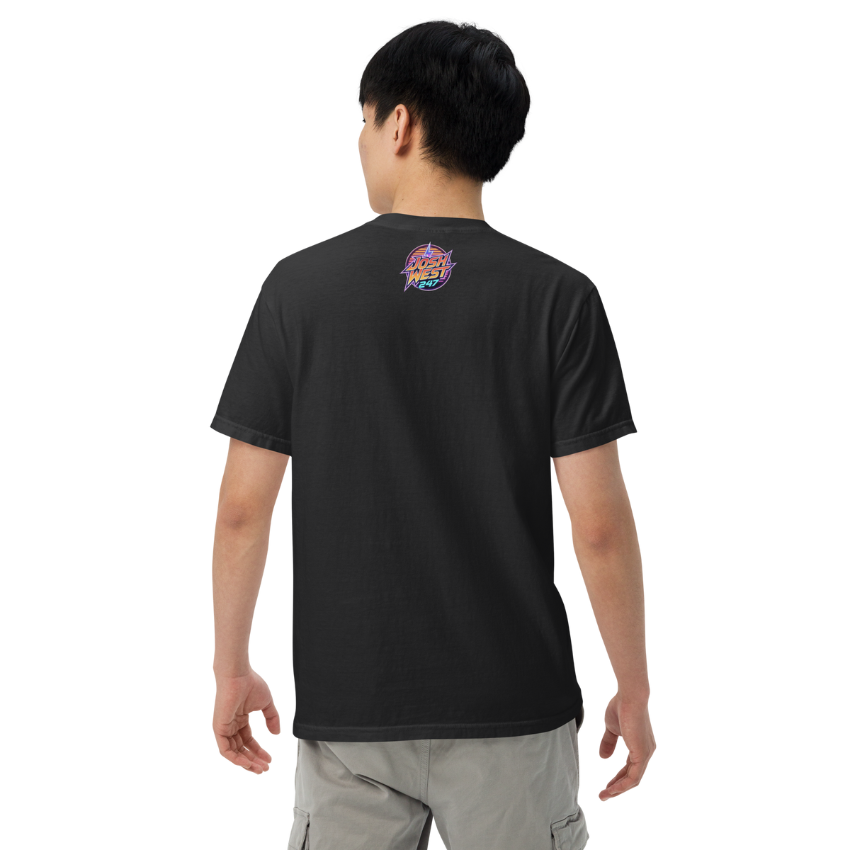 Plaid To The Future - Premium Cotton Tee