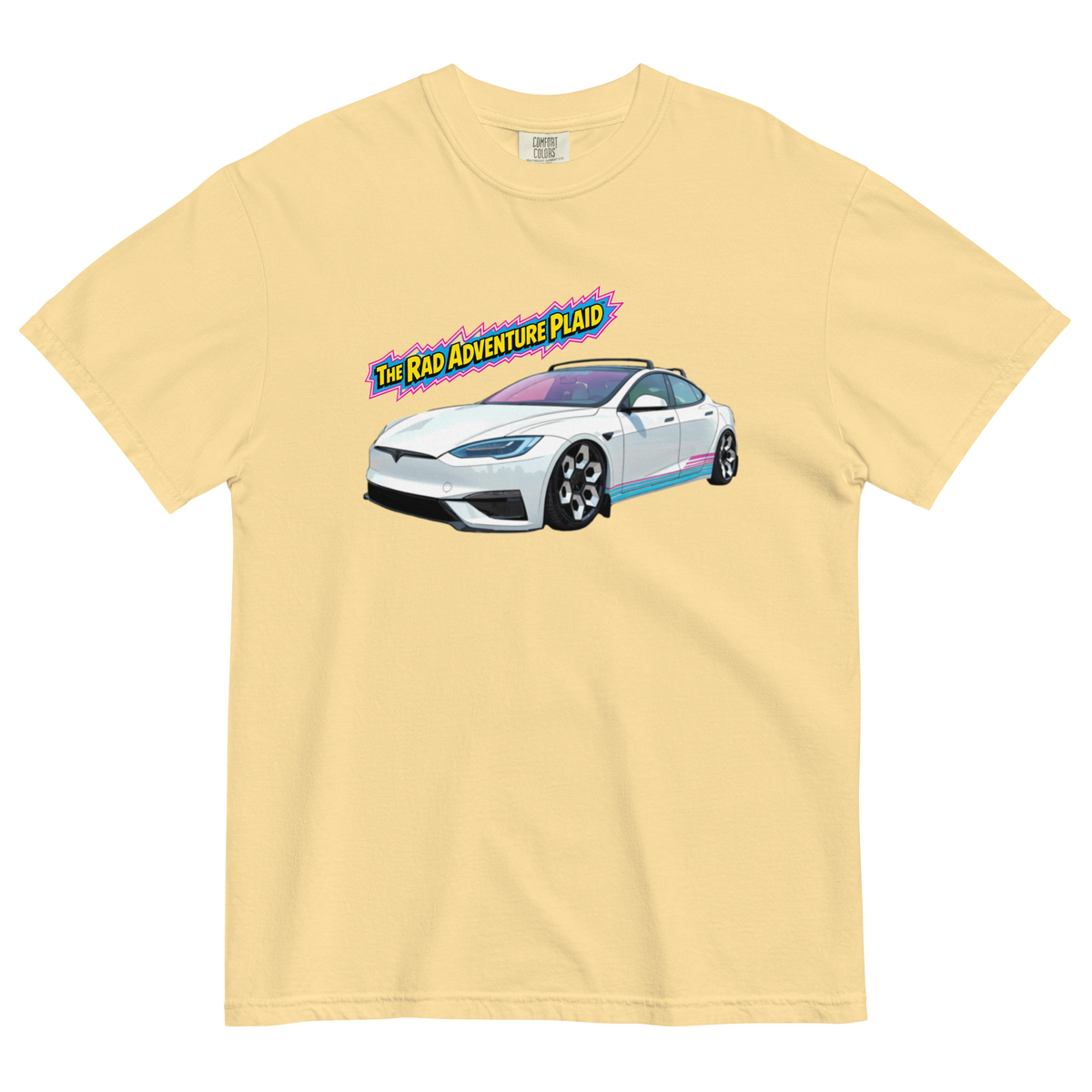 The Rad Adventure Plaid Heavyweight Vintage Tee