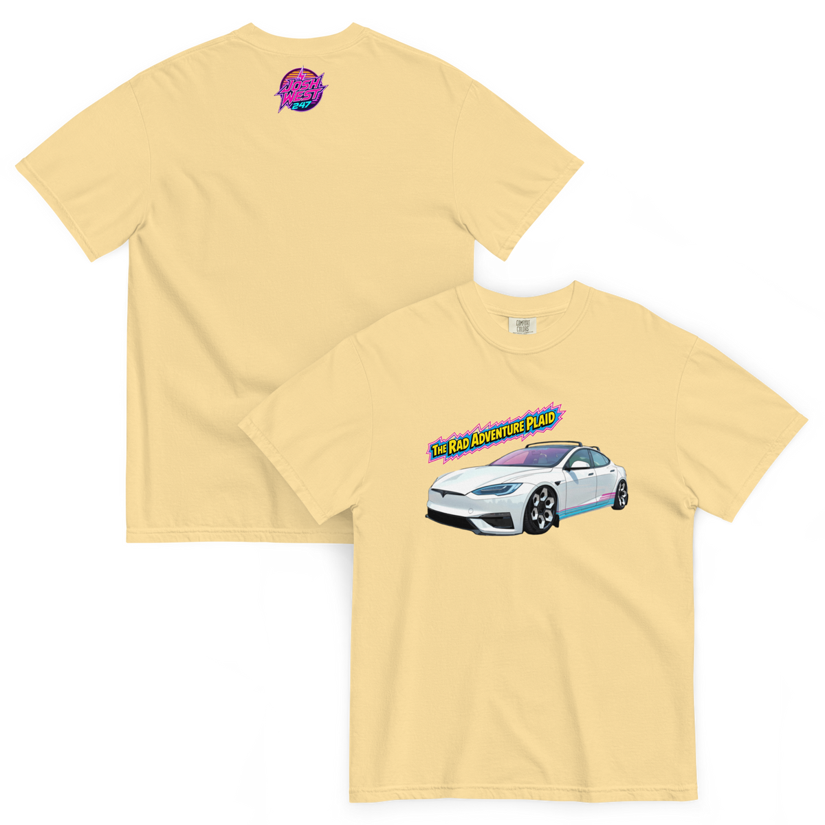 The Rad Adventure Plaid Heavyweight Vintage Tee