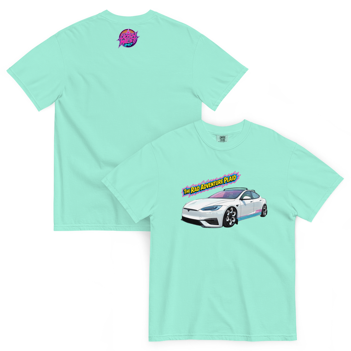 The Rad Adventure Plaid Heavyweight Vintage Tee