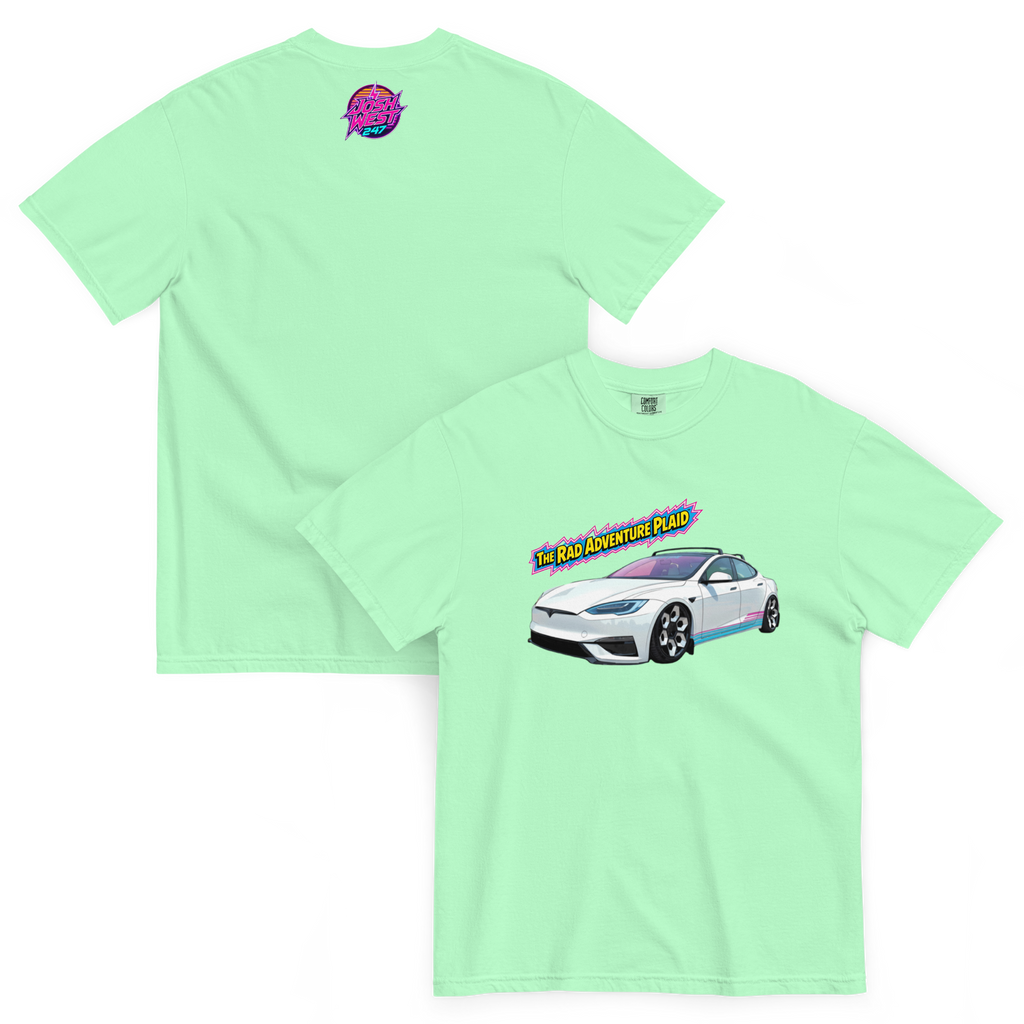 The Rad Adventure Plaid Heavyweight Vintage Tee