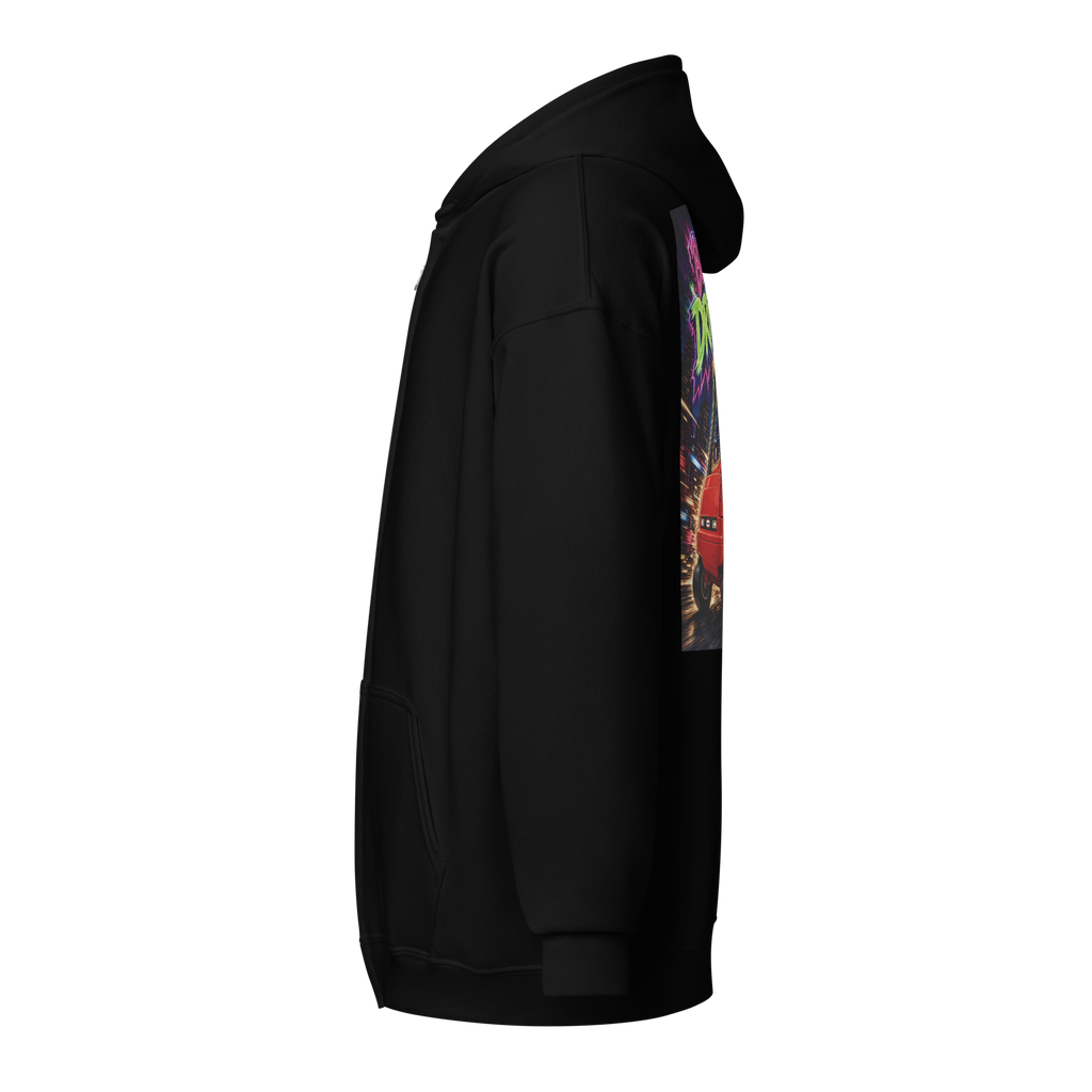 Drive Itself - Heavy Full Zip Hoodie