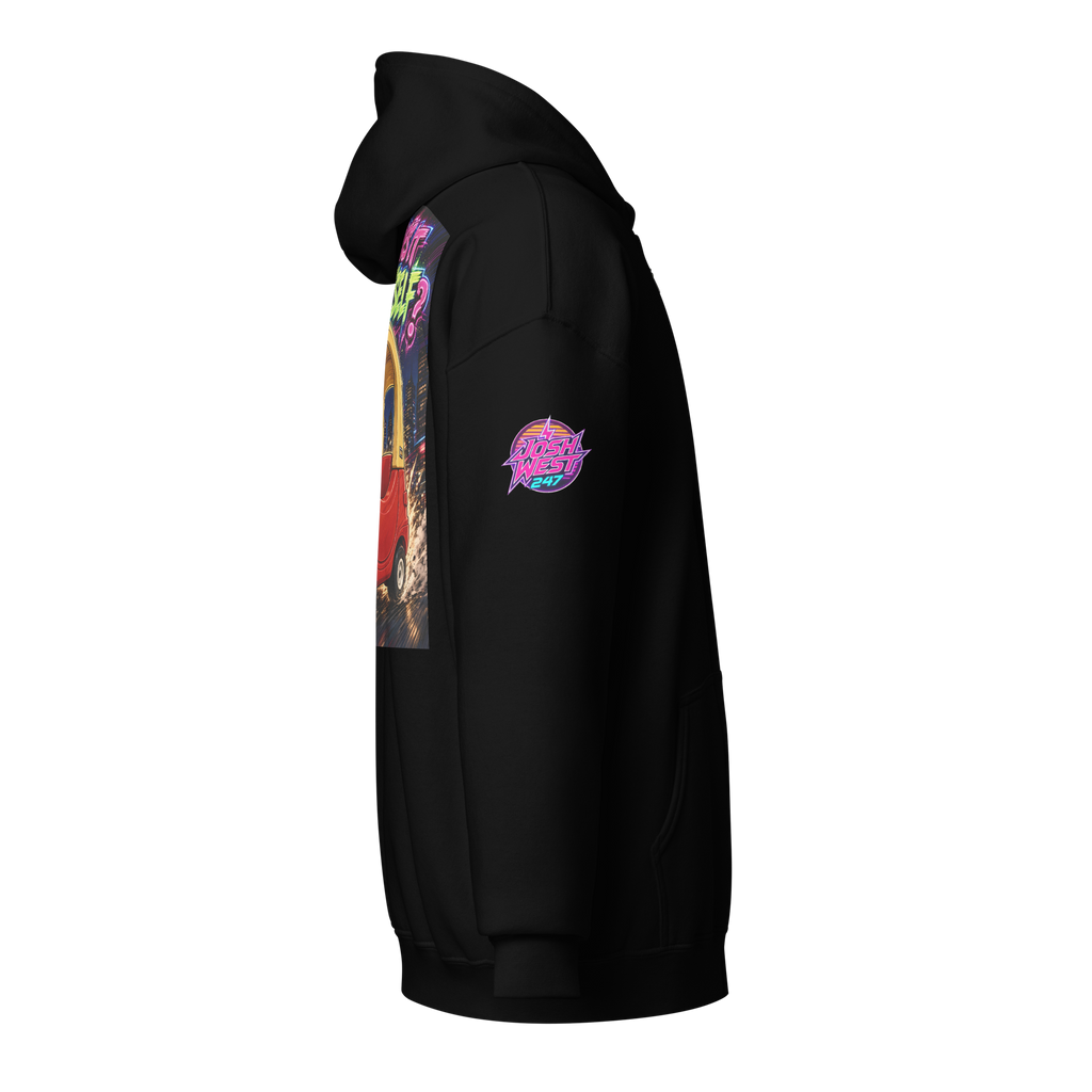 Drive Itself - Heavy Full Zip Hoodie