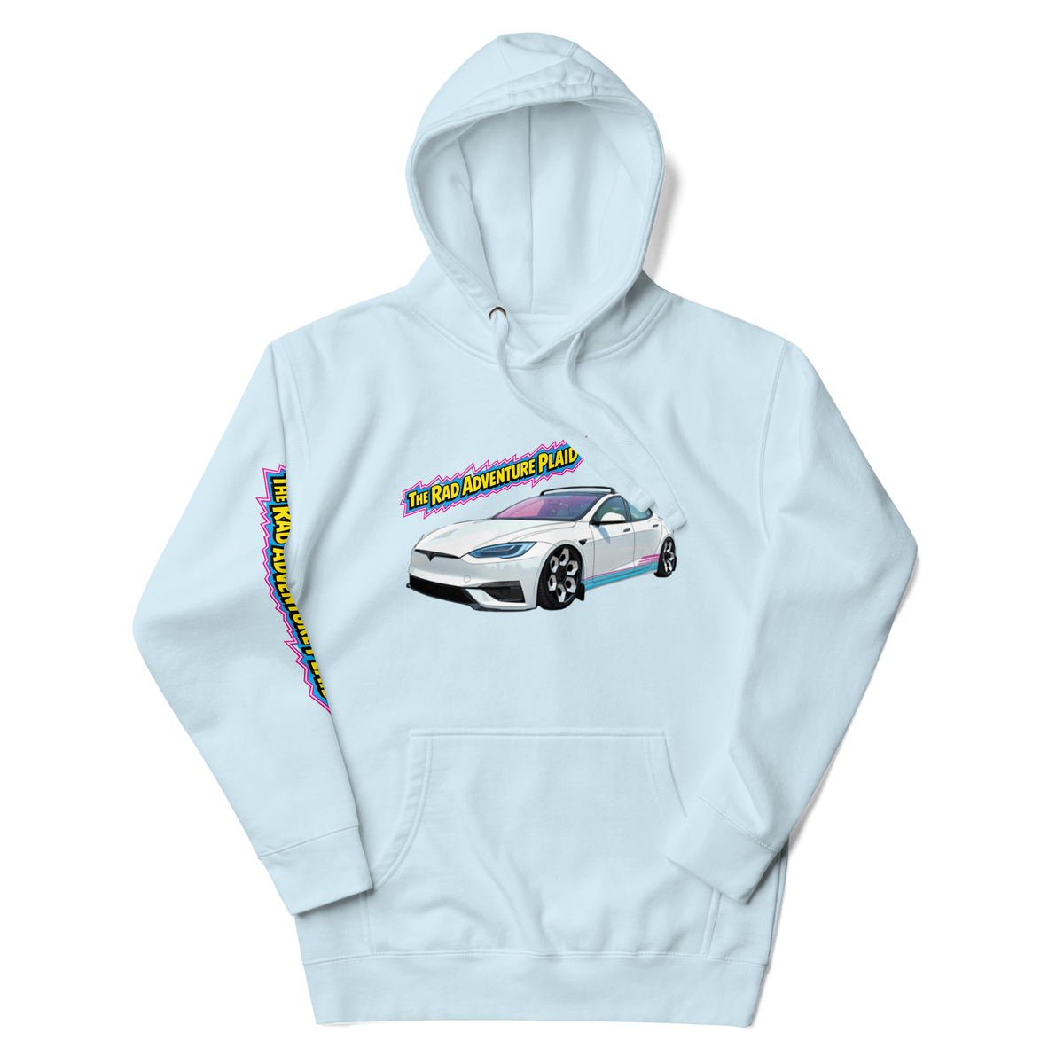The Rad Adventure Plaid Premium Hoodie