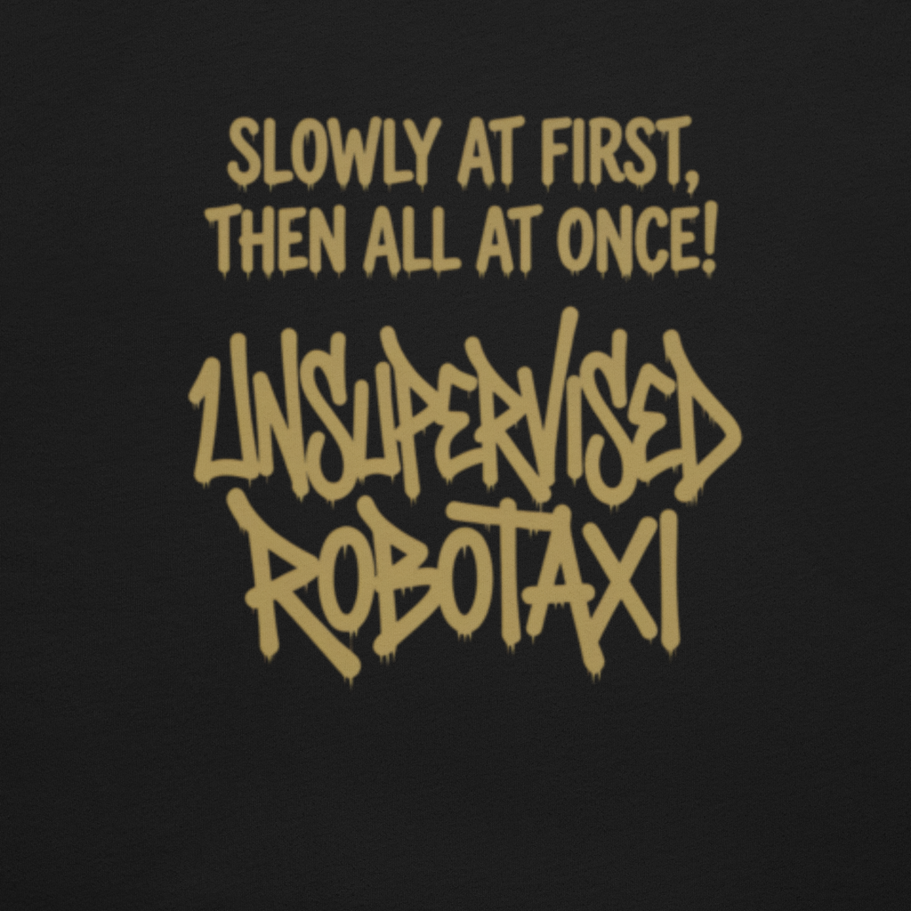 Unsupervised Robotaxi Premium Tee