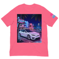 Rad Adventure Plaid T-Shirt - "Nightrun" (Miami Pink)