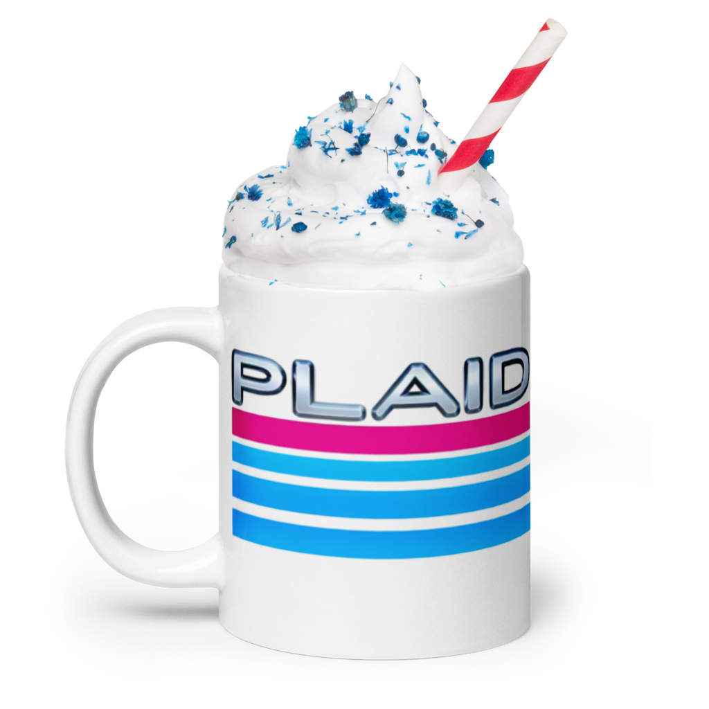 Rad Adventure Plaid XXL Mug