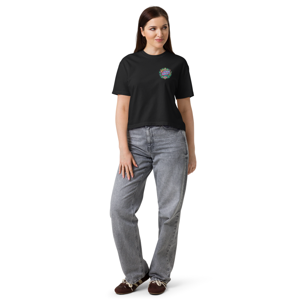 Women’s heavyweight boxy tee