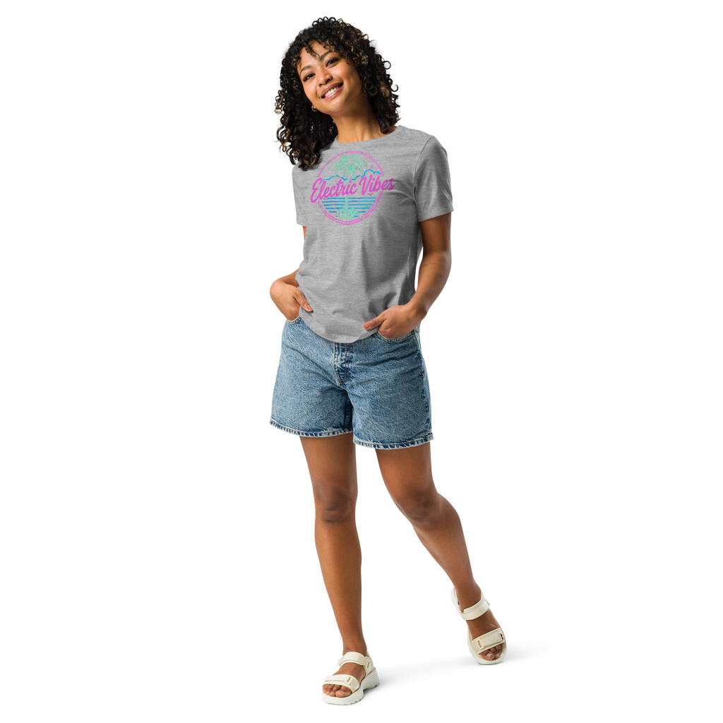 Electric Vibes - Women's Relaxed Tee