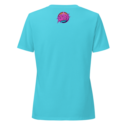 Classic Women’s JoshWest247 V-neck Tee "Here For The Vibes"
