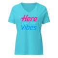 Classic Women’s JoshWest247 V-neck Tee "Here For The Vibes"